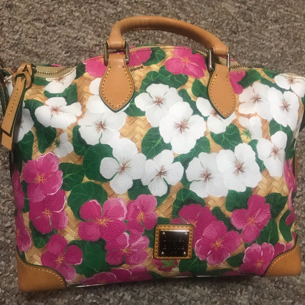 Dooney & Bourke satchel floral